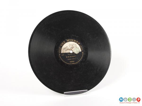 Front view of a record showing side 1.