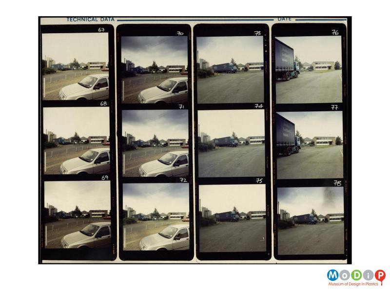 Scanned image showing a 12 image contact sheet.