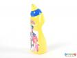 Side view of a Lazy Town bottle showing the blue and yellow lid.