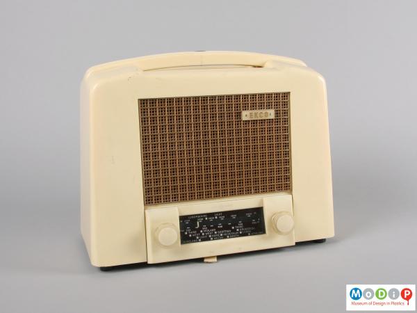 Front view of a radio showing the EKCO label.