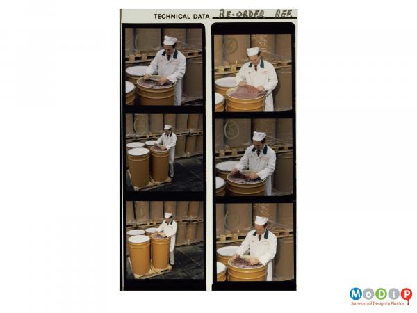 Scanned image showing a 6 image contact sheet.