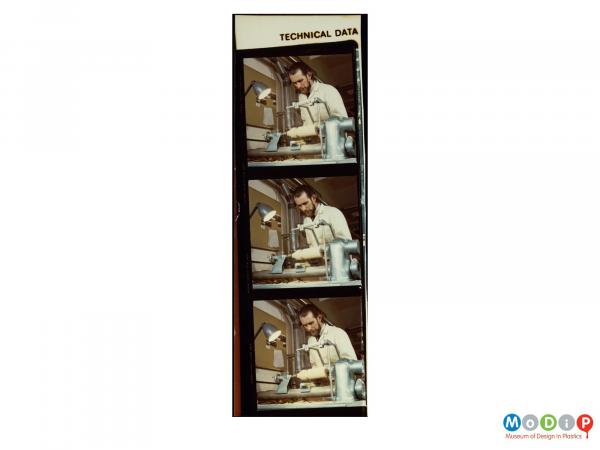 Scanned image showing a 3 image contact sheet.
