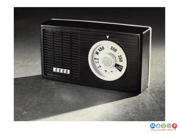 Scanned image showing an E K Cole radio.