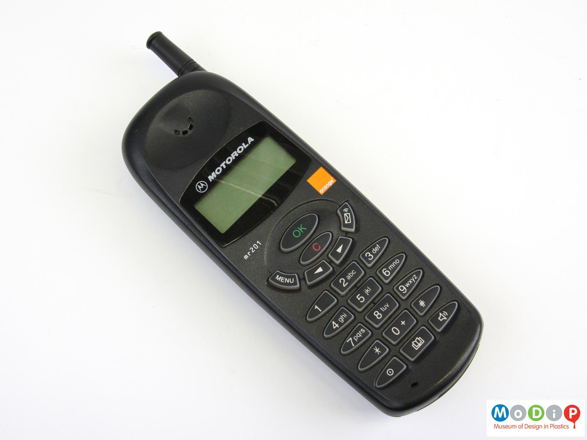 Motorola Mr201 mobile phone Museum of Design in Plastics