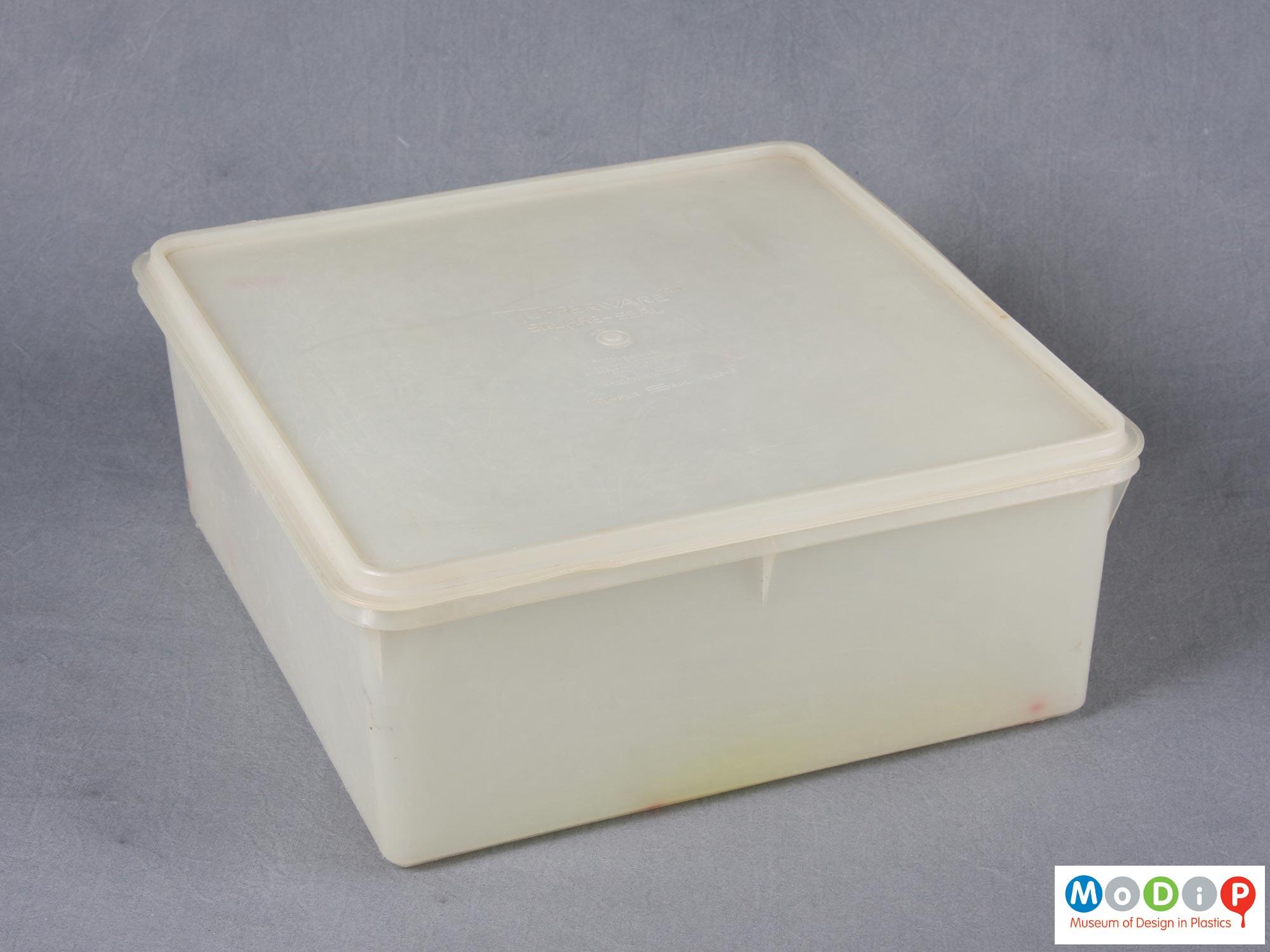 Tupperware Square Keeper lidded box