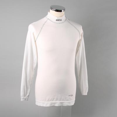 Front view of a protective undershirt.